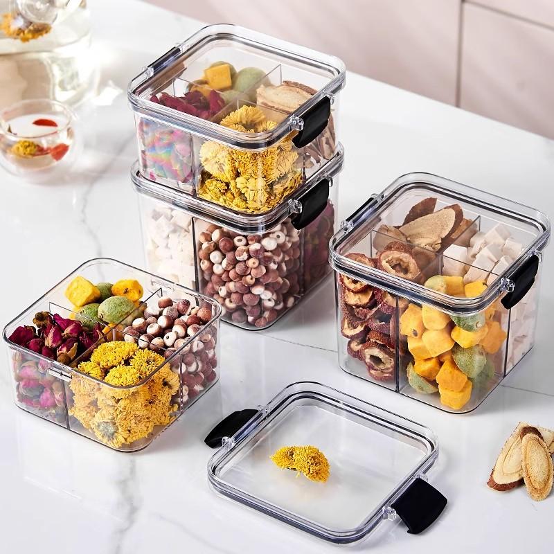 Baby Food Storage Jar - Küchen-Luftdichte Lebensmittel-Aufbewahrungsdosen Lebensmittelechte Versiegelte Behälter für