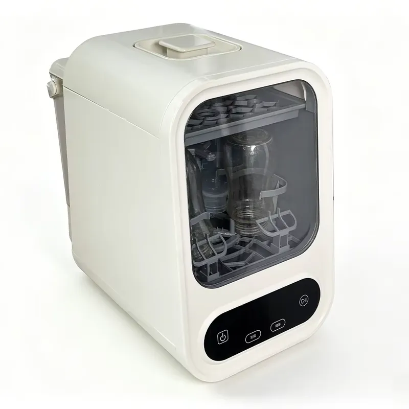 Baby Bottle Sterilizer - Verbesserte Flaschenreinigungsmaschine Pro All-in-One Smart Aluminium