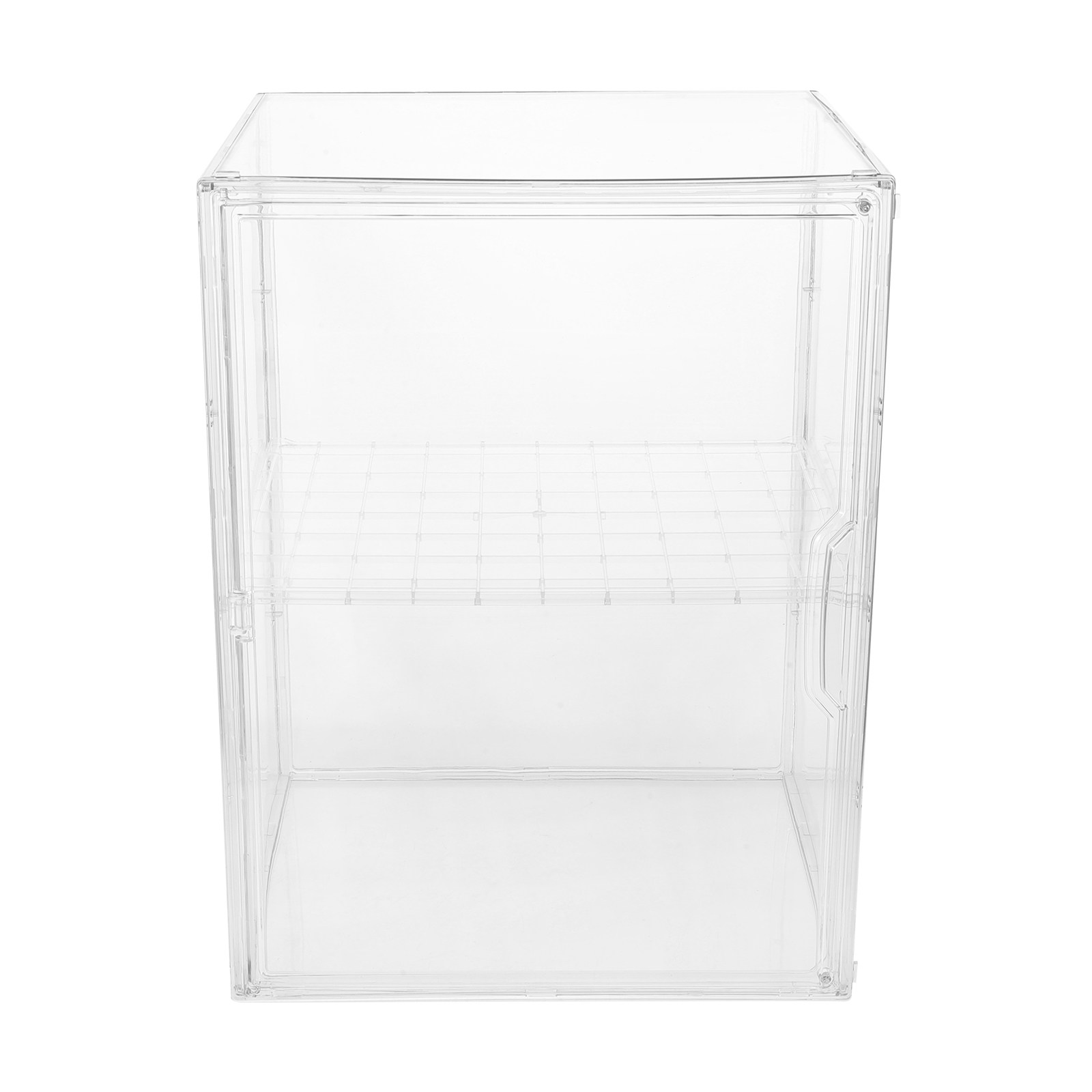 Baby Food Storage Jar - Klarer Acryl-Babyflaschen-Aufbewahrungsschrank 14,2x10,6x8,7 Zoll, Verstellbarer Organizer