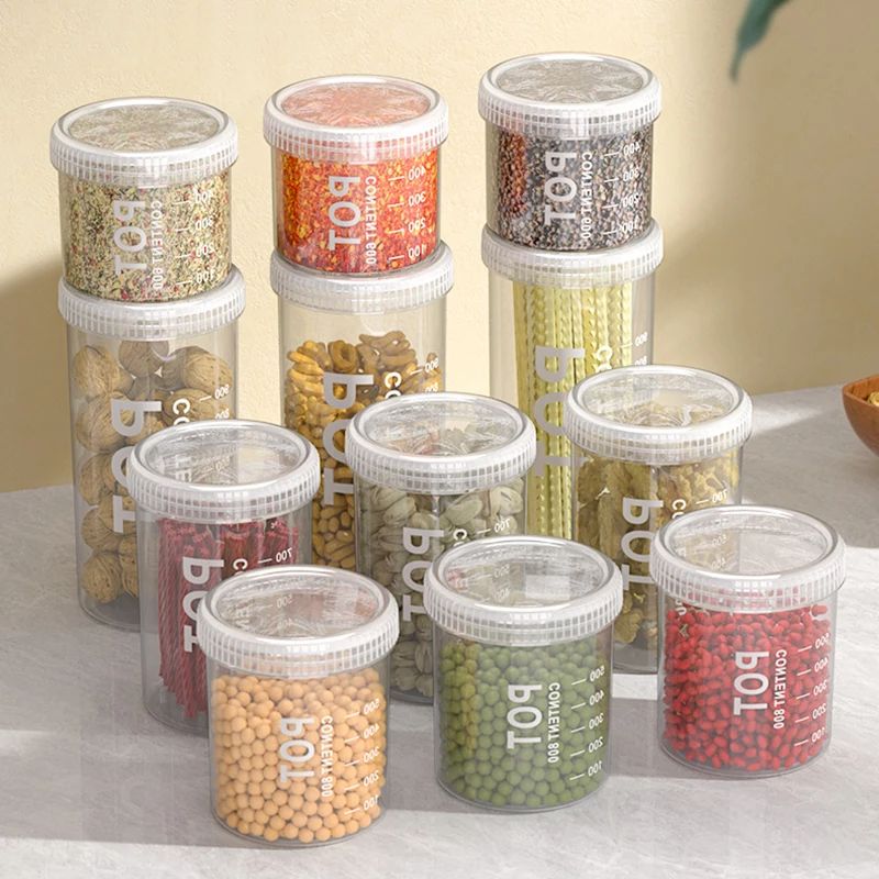 1/4PCS Versiegelte Dose Mit Ze – Baby Food Storage Jar Bewertung und Preis