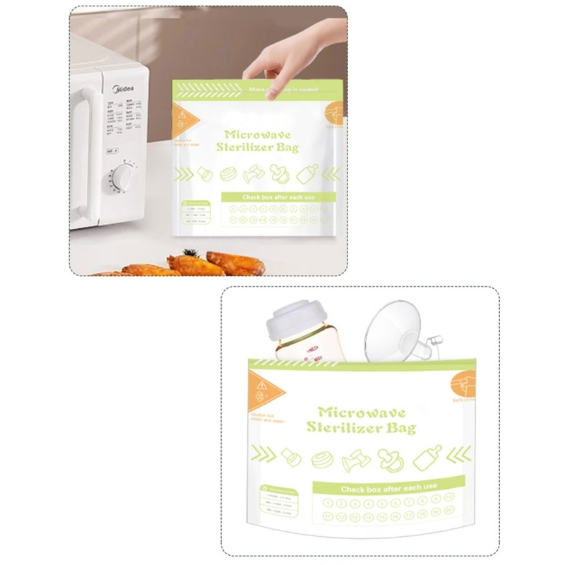 10 Blatt/Set wiederverwendbare – Baby Bottle Sterilizer Bewertung und Preis