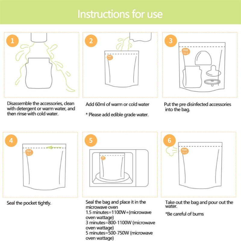 10 Blatt/Set wiederverwendbare – Baby Bottle Sterilizer Bewertung und Preis