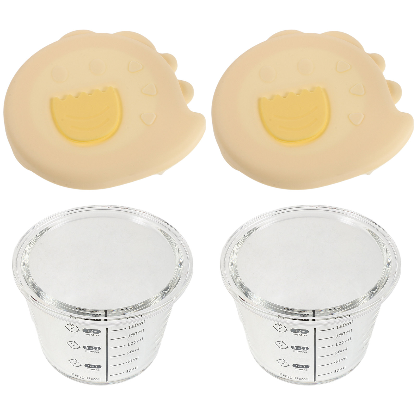 2 Stück Glas-Baby-Nahrungsaufb – Baby Food Storage Jar Bewertung und Preis