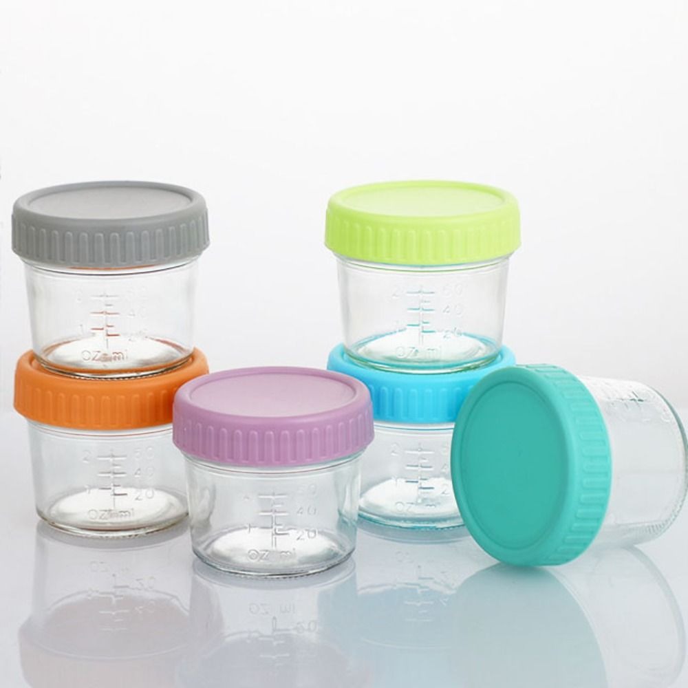 6 Stück Glas-Babynahrungsgläse – Baby Food Storage Jar Bewertung und Preis